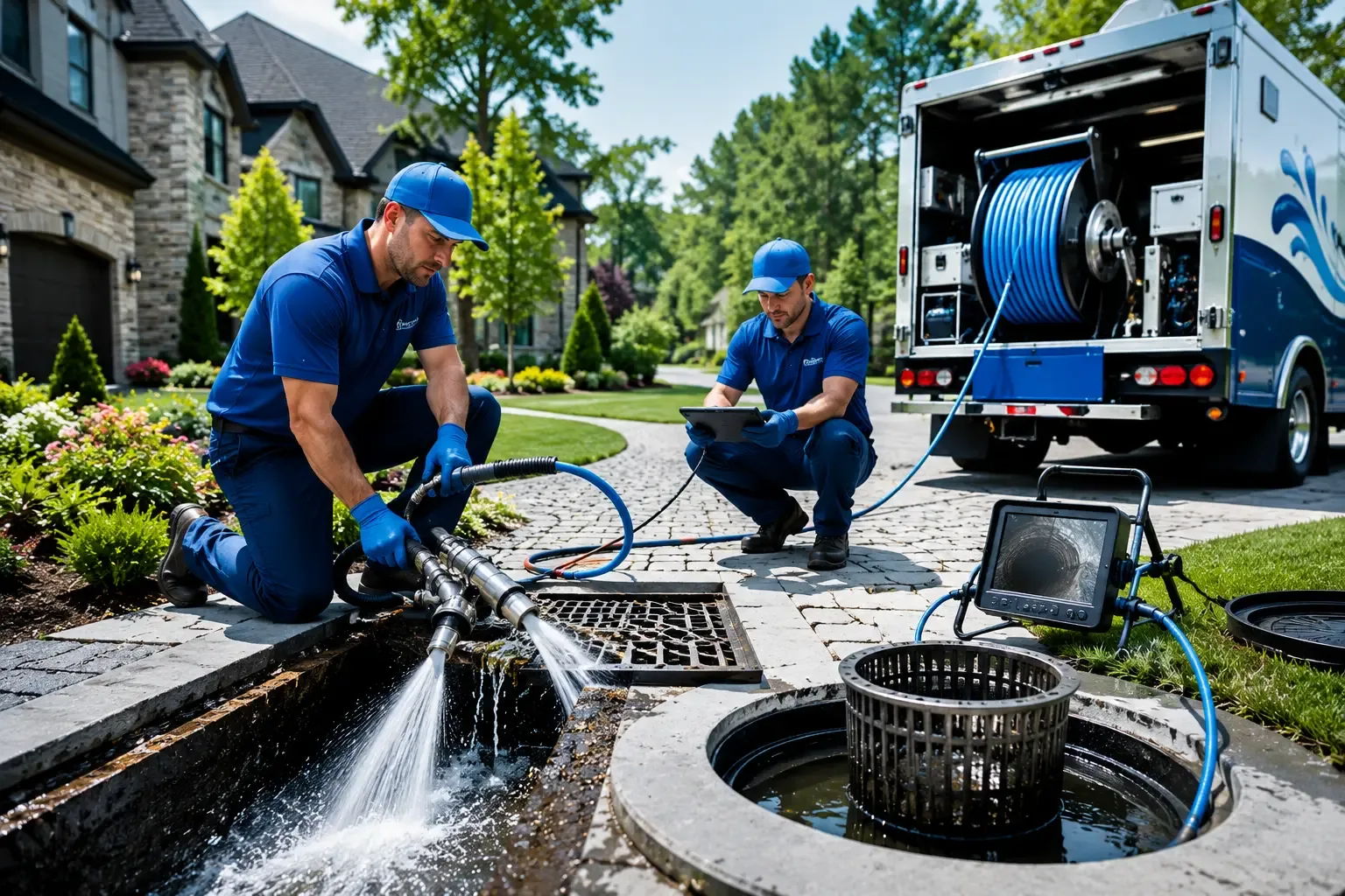 Local outdoor drain cleaning professionals in Canonsburg, PA